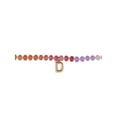 thumbnail image 2 of Time and Tru Goldtone Multicolored Bead Initial "D" Necklace, 2 of 6