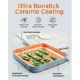 thumbnail image 3 of Gotham Steel 10.5” Nonstick Square Grill Frying Pan, 3 of 6