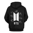thumbnail image 4 of Kpop BTS Hoodie Unisex 3d Novelty Hoodies Graphic Hoodies Pullover Sweatshirts For Men Women Teen L, 4 of 7