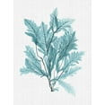 thumbnail image 2 of Urban Road 12x14 White Modern Wood Framed Museum Art Print Titled - Aruba Turquoise Poster, 2 of 4