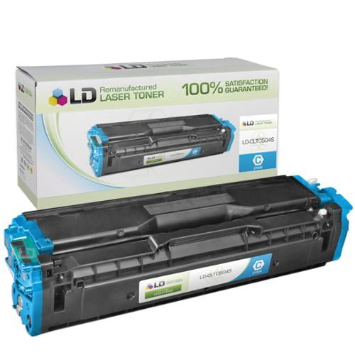 LD Compatible Replacement CLT-C504S Cyan Toner Cartridge for Samsung 504s SL-C1860FW CLP-4195FW
