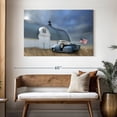 thumbnail image 3 of Elephant Stock Let Freedom Reign Wall Art - Horizontal Canvas Wall Art - Living Room Wall Decor - Architecture Canvas - Blue And Yellow Decor By Lori Deiter - 48" x 32", 3 of 8