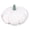 White, variant on Pumpkin Shaped Throw Pillow for Couch, Modern Fall Decor Accent Cushion with Soft Cotton Cover for Living Room, Bedroom, and Entryway Seasonal Styling