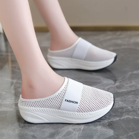 

Bxzhiri Hollow Out Women s Ladies Mesh Shoes Sneakers Footwear Flat Breathable Shoes
