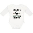 thumbnail image 3 of Inktastic Uncle Deer Hunting Buddy Boys Long Sleeve Baby Bodysuit, 3 of 5