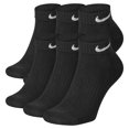 thumbnail image 1 of Calcetines de entrenamiento Nike Everyday Cushion Low, unisex, negro/blanco, 1 of 2