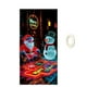 thumbnail image 4 of Portada de puerta fluorescente, cubre puerta de fluorecencia, diseño moderno, decoración de Navidad, iluminación LED, marco metálico, fondo de puerta, para hogar, fácil de instalar, 4 of 9
