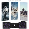 thumbnail image 5 of Uorisanigo ATV Tank Top Bag with Water Pocket Waterproof Moon Purple Bat Snowmobile UTV Motorcycle Saddle Bag Universal Fit for Polaris Sportsman Grizzly Bicycle ATV, 5 of 7