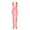 Red, variant on Women's Mesh Bodystocking Fishnet Sleepwear High Elasticity Hollow Out Bodysuits One Piece Jumpsuit Nightwear See-Through Gift for Valentine's Day Purple