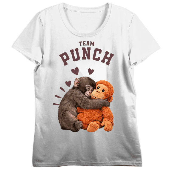 Punch The Monkey Men's Black Crew Neck Short Sleeve Tee-XS