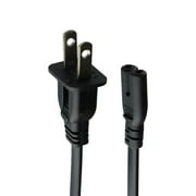 Restored I-SHENG SP-12N (2.5ft) Universal 2-Prong Cable (125V/7A) - Black E55943 (Refurbished)