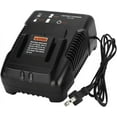 thumbnail image 1 of 18V for Ridgid Battery Charger R86092 R86091 Replacement for Ridgid 18V NiCad/Lithium Ion Battery R840093, R840095, R840083, R840085, R840086, R840087, R840089, AC840085, AC840086, 1 of 7