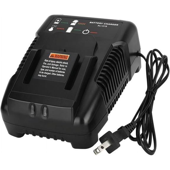 18V for Ridgid Battery Charger R86092 R86091 Replacement for Ridgid 18V NiCad/Lithium Ion Battery R840093, R840095, R840083, R840085, R840086, R840087, R840089, AC840085, AC840086