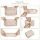 thumbnail image 3 of 8 Piezas Surtido de Bolsas de Almacenamiento de Viaje Bolsas de Almacenamiento de Equipaje de Capacidad para Empacar Ropa Cuadrada Ropa Interior CosméTicos Viajes,F, 3 of 5