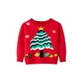 thumbnail image 1 of goowrom Unisex Kids Christmas Sweater Christmas Tree Long Sleeve Pullover, 1 of 8