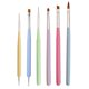 thumbnail image 1 of Juego de pinceles para decoración de uñas, herramientas de diseño para uñas, pincel para esmalte de uñas, pincel artístico y bolígrafo para puntear 2503, 1 of 5
