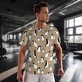thumbnail image 3 of Wukai Lovely Penguin Print Men's Short-Sleeved Mesh T-Shirt,Quick-Dry Short Sleeve Workout T-Shirt-Small, 3 of 8