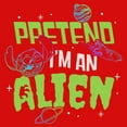thumbnail image 2 of Girls Lilo & Stitch Pretend I'm An Alien T Shirt, 2 of 5