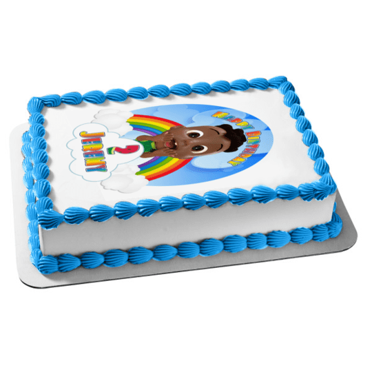 Gaming Cake Topper Boy Teenage Personalised Age Birthday