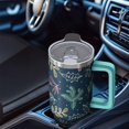 thumbnail image 4 of 40oz Christmas Cup with Lid and Straw, Snowflakes Stainless Steel Insulated Tumbler Holiday Gifts, 4 of 4