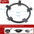 thumbnail image 3 of Soporte antideslizante para estufa de gas, soporte universal para estufa de gas, accesorios, rejilla para estufa, rejilla para ollas pequeñas, rejilla de cuatro o cinco garras, 3 of 3