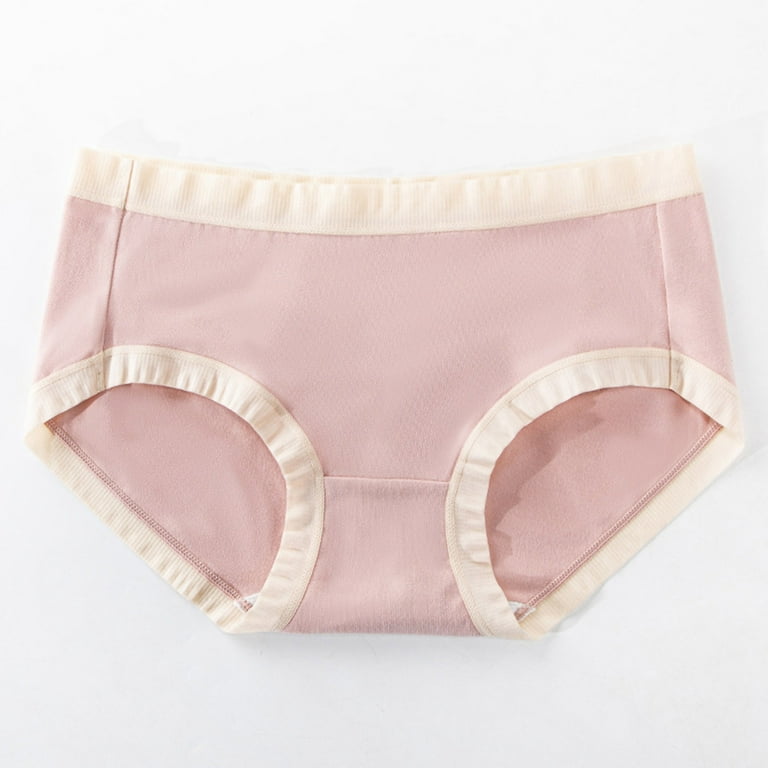 HUPOM Seamless Tummy Control Underwear For Women Panties Briefs