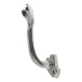 thumbnail image 4 of Nickel Plated Aluminum Nautical Baleen Blue Whale Tail Wall Coat Hook Hanger, 4 of 10