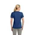 thumbnail image 2 of SPORT-TEK Women's Colorblock PosiCharge Competitor Tee L True Royal/White, 2 of 6