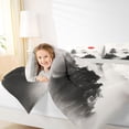 thumbnail image 4 of Homewish Japanese Ukiyo-E Full Size Comforter Sets,Painting Art Bedding Comforter Set,White Gray Bedding Sets For Adults,Breathable Home Decor Reversible,3pcs, 4 of 8