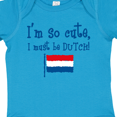 thumbnail image 4 of Inktastic So Cute Dutch Boys or Girls Baby Bodysuit, 4 of 5