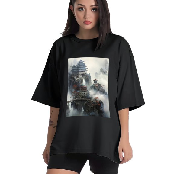Plus Size Shirt for Women Black Tops for Women Short Sleeves Shirt for Women Palace 1 T Shirt Crewneck Shirt for Women XS