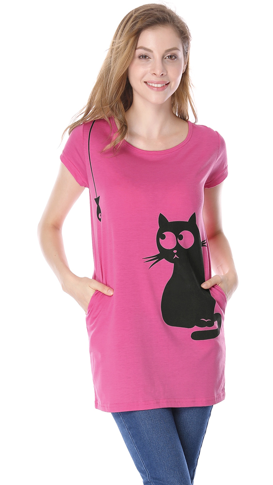 pink plus size overalls