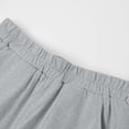 thumbnail image 5 of GHNJK Girls' Lounge Shorts with Pockets Elastic Waist Casual Sweat Shorts for Everyday Wear, 5 of 6