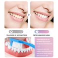 thumbnail image 4 of PEACNNG Niacinamide Whitening Toothpaste  Whitening Toothpaste Cleaning  Fresh Breath Bright Tooth  Peach Toothpaste  Freshens The Breath With A Long-Lasting Fragrance Two-Color Toothpast, 4 of 7