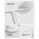 thumbnail image 3 of Cargador Belkin MagSafe inalámbrico 3 en 1 de 15 W, compatible con MagSafe, blanco, 3 of 5