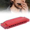 thumbnail image 3 of Harmonica, 10 Hole Harmonica Portable Translucent Harmonica Musical Instrument with Storage Box Kids Musical Instrument Toy for Beginners Professional Students, 3 of 7