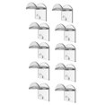 thumbnail image 1 of 10pcs Crochets de Chapeau Adhésif Transparent - Cintres de Baseball Modernes Rack, 1 of 5
