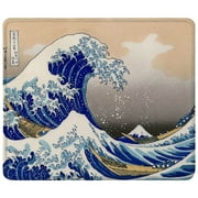 Decorative Mouse Pad Art Print Painting Hokusai The Great Wave Rectangle Non-Slip Rubber Mousepad Gaming Mouse Pad 9.5"x7.9"x0.12" Inch(240mm x 200mm x 3mm)