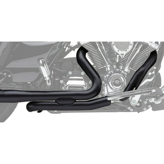 Cobra Pro-Chamber Black Headpipes (6255RB)