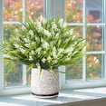 thumbnail image 3 of Plantas artificiales Grunyia, 20 ramilletes de pasto mono blanco, 3 of 7