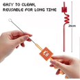 thumbnail image 5 of [Checkered Wheat Blocks] Cute Party Straw Cartoon Straw Sticker Spiral Straw Sticker Hot Topics 24PCS set, 5 of 5