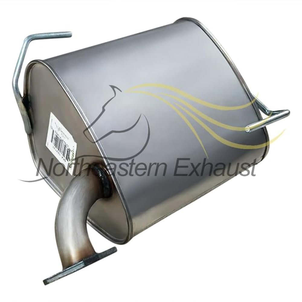 Northeastern Exhaust | Stainless Steel Rear Muffler Fits 2012–2016 Subaru Impreza 2.0L | Direct-Fit Replacement