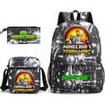 thumbnail image 2 of hot selling  hard work afraid backpack shoulder bag pencil case three-piece schoolbag children backpack cartoon, 2 of 7