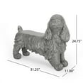 thumbnail image 3 of Christopher Knight Home Carlysle Cocker Spaniel Dog Bench by  - N/A, 3 of 5