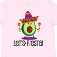 thumbnail image 4 of Inktastic Cinco De Mayo Lets Fiesta Avocado Boys or Girls Toddler T-Shirt, 4 of 5