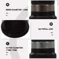 thumbnail image 4 of Shisuyan Vacuum Adapter Abs 2Set Cylindrical Vacuum Hose Connector Household Users, 4 of 8