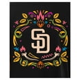 thumbnail image 4 of Men's New Era Black San Diego Padres D-a de los Muertos T-Shirt, 4 of 6