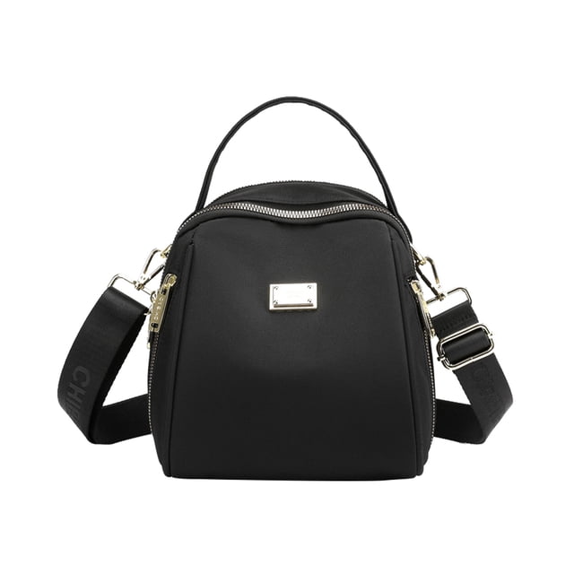Bolsa De Hombro Mochila de nailon para mujer, duradera, ligera, para el ocio diario (negro) Ehuebsd Para Estrenar