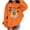 #1Orange, variant on XUNKUSGA Halloween Sweatshirts for Girls Boys Casual Crewneck Long Sleeve Cute Printed Pullover Tops Soft Fleece Oversized Sweatshirts for Girls 1-13 Years 1-2 Years