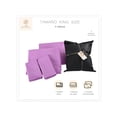thumbnail image 2 of Juego de Sábanas King Size 2800 Hilos Extra Suave Premium Textura Rayada Soft Nature, 2 of 5